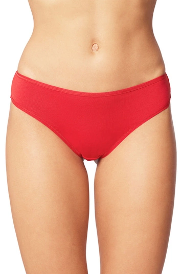 Vivisence Dame Brazilian Slip Ausgeschnitten Unterhose Klassisch Musterlos 4018, 