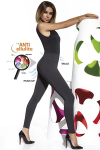 Bas Bleu Candy Leggings Damen Push-Up Effekt figurformend blickdicht lang,