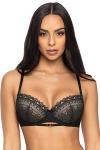 Mat Dame Push-Up BH Bügel Gepolsterte Cups Herausnehmbare Einlagen Spitze 3539/11 Marion,