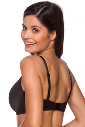 Lupoline Damen Bügel BH Minimizer leicht gepolstert nahtlos galtt 138, Schwarz