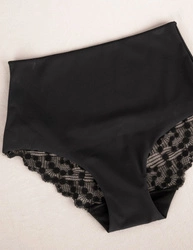 Wolbar Dame Slip 3er Pack figurformend  Spitze Bund Musterlos WB321,