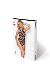 Hot in Here Dame Body Reizwäsche Sexy Gemustert Durchsichtig Sinnlich Triangle,
