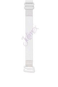Julimex RT 07 BH Träger Dame verstellbar Ersatzträger unsichtbar transparent Top Qualität EU, transparent