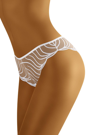 Wolbar Transparenter Damen String WB27, weiß