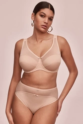 Alles Havana Soft BH Dame glatt musterlos regulierbar EU, Beige