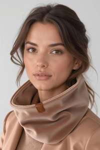 Vivisence Loopschal für Damen 7109, beige