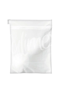 Julimex BA 06 Wäschebeutel, Wäschetasche, Reißverschluss, für Unterwäsche, bequem, praktisch, EU, weiß