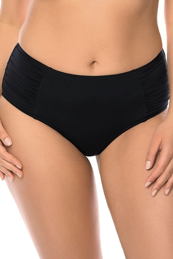 Vivisence Bikinihose Damen Bikini Unterteil Ideal Schwimmen und Sonnenbad 3002, schwarz