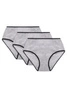 schwarzes Gummiband:grau 3-pack || schwarzes Gummiband:grau