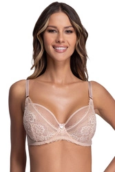 Ava Damen Soft BH Spitze Netz Schalen Streifen Unterwäsche1824 Venus,