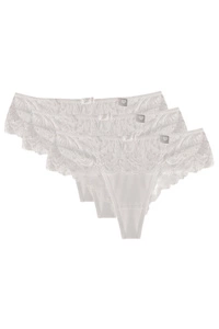 Wolbar Dame String Shorts Spitze Klassisch Stilvoll Unterhose Dessous WB481,