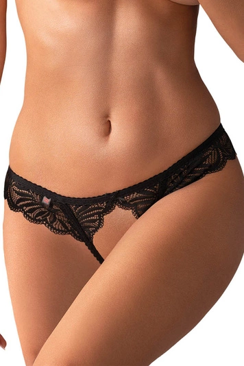 Obsessive Dame String Unterhose Spitze Reizwäsche Unterwäsche  Contica , Schwarz