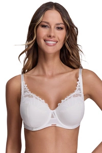 Ava Dame Bügel-BH Netz Spitze Schalen Träger Komfortabel 2107 Yasemin,