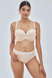 Alles Dame Bügel-BH Träger Schleife Schalen  gemustert Kelly 04 U,