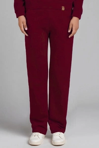 Vivisence Jogginghose Damen Bequeme Mit Weitem Bein Elastischem Bund Und Seitentaschen Aus Hochwertigem Strickstoff Perfekt Für Freizeit Sport Yoga Entspannte Alltagslooks 9102,
