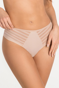 Gorsenia Dame Brazilian Slip Netz Spitze Gemustert Klassisch Trendig K812 Yoko,