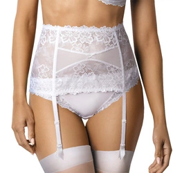 Mat 053/3 Carmela Dame Strumpfhalter Dessous Strapsen regulierbar,