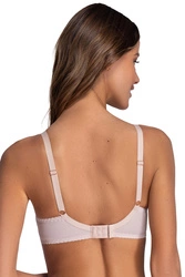 Ava 1691 Libi Dame Soft BH Voll Cups ohne Bügel V-Ausschnitt, 