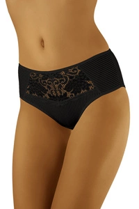Wolbar Dame Slip Spitze Gemustert Klassisch Einfarbig Unterhose Dessous Alltag WB447,