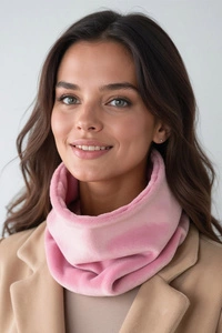 Vivisence Loopschal für Damen 7109, rosa