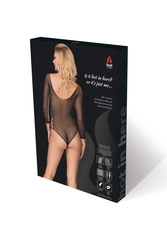 Hot in Here Dame Body Reizwäsche Netz Durchsichtig Ausschnitt Sexy Taste me,