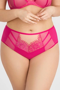 Gorsenia Dame Slip Glatt Tüll Spitze Bund Geblümt Unterhose Unterwäsche Dessous K497/1 Paradise,
