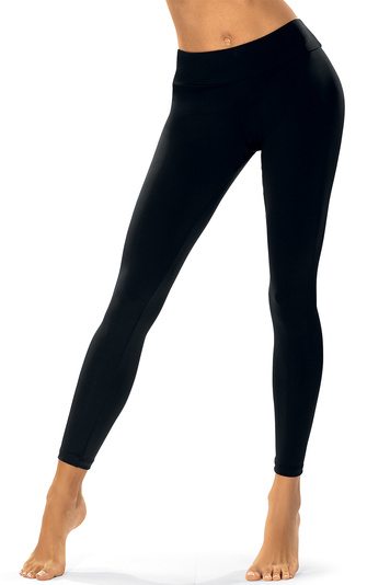 Vivisence Damen Push-Up Leggings 8502 , Schwarz