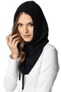 Vivisence Damen Schal Warm Winter Schalmütze Kapuzen Balaclava Garn 7097,
