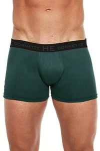 Cornette Herren Boxershorts Unterhose Klassisch Gemustert Bunt Baumwolle Alltag High Emotion 503, Flaschengrün