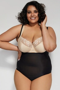 Mitex Softly Body Damen Shapewear figurformend Slimming Top Qualität EU, Schwarz